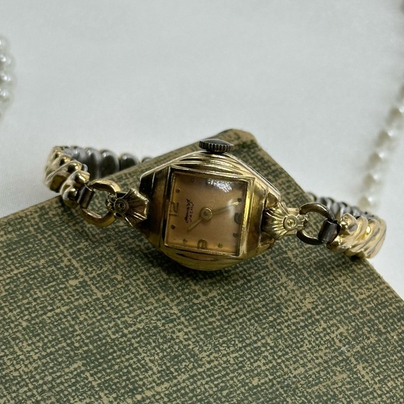 Vintage Rose Gold 10k RGP Wind-Up Watch main image 4